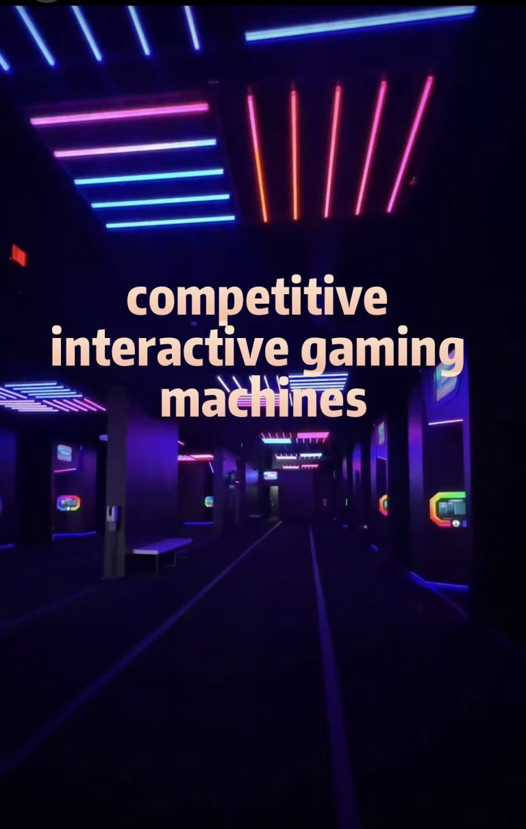 Competitive Interactive Gaming Machines: The Future of Social Entertainment
