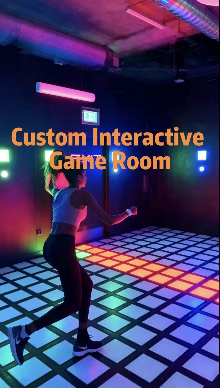 Custom Interactive Game Room: The Ultimate Guide to Creating Immersive Entertainment Spaces