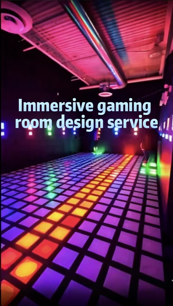 Immersive Gaming Room Design Service | Transform Spaces into Captivating Entertainment Destinations