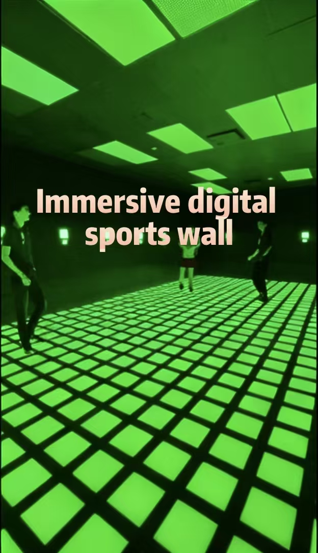Immersive Digital Sports Wall: The Future of Interactive Fitness and Entertainment